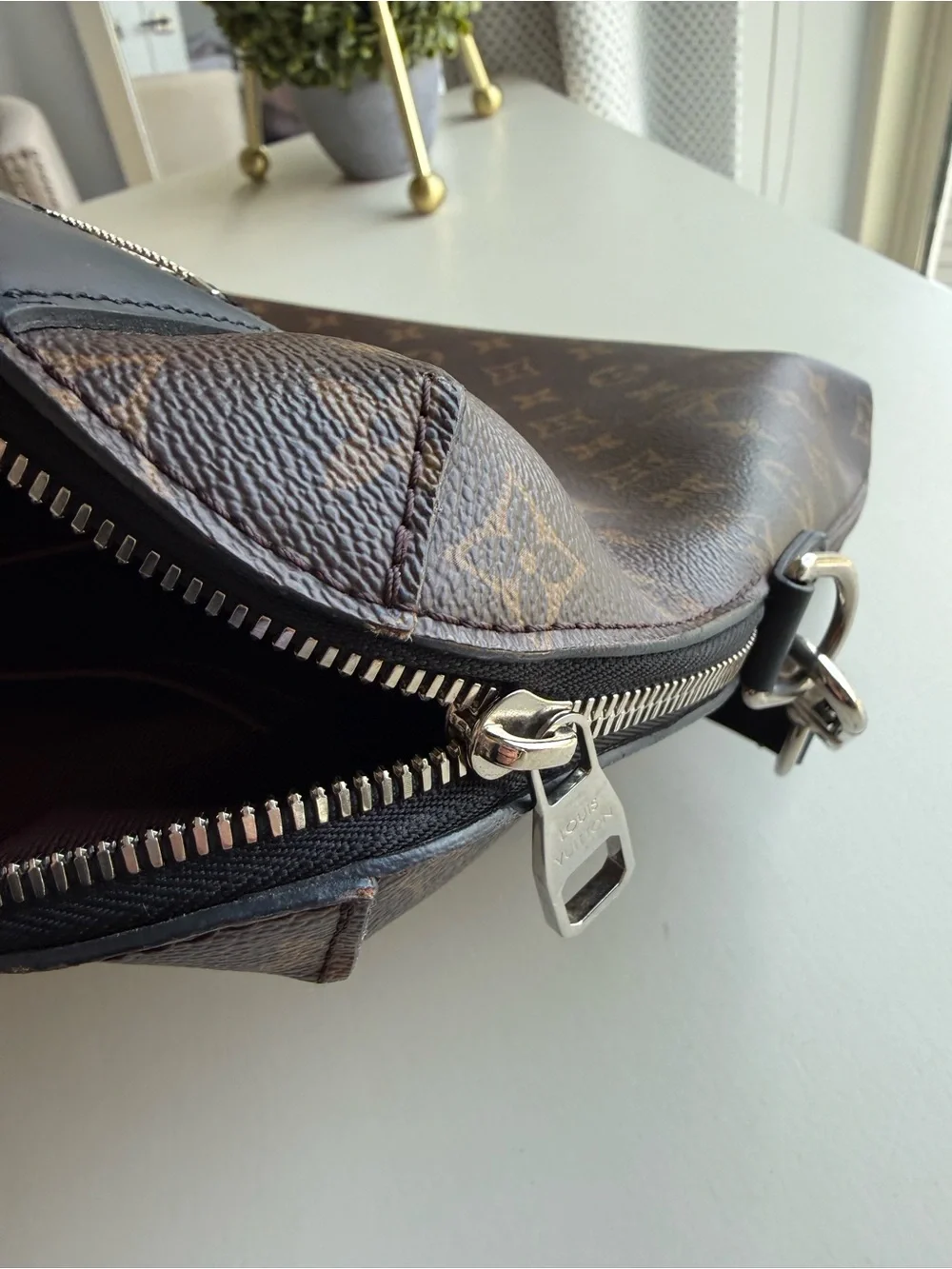 Louis Vuitton Monogram Canvas Travel Tote - Brown